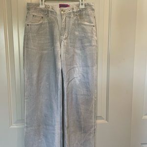 edikted metallic jeans
